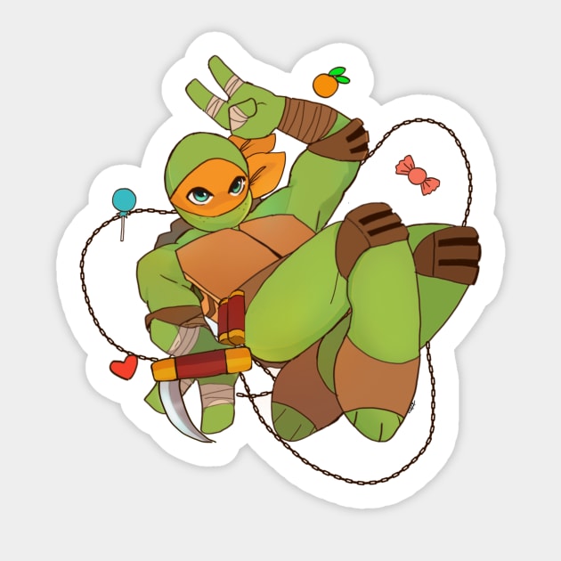 Mikey!! Sticker by kilobaxi